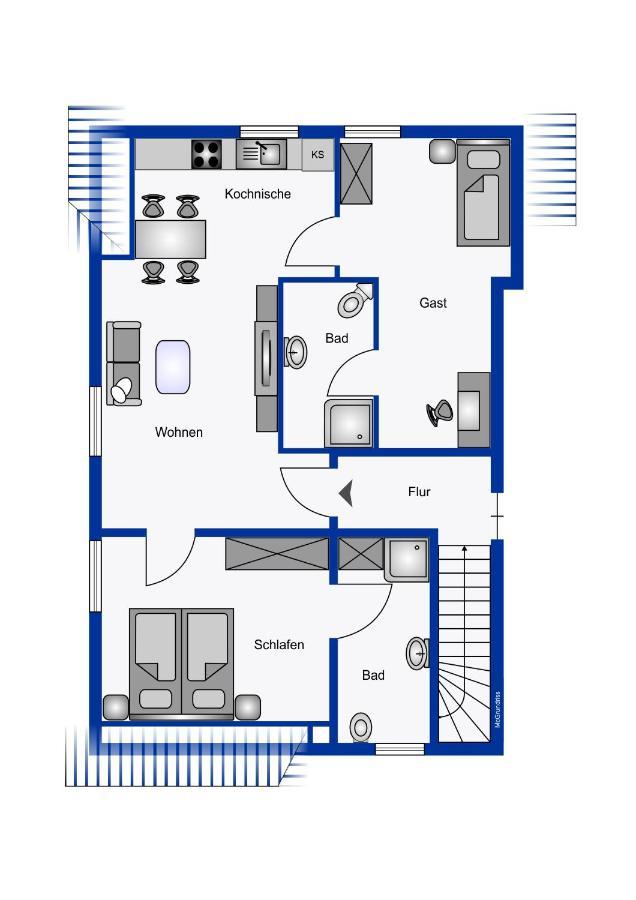 Ferienwohnung Klintum Oldsum Kültér fotó